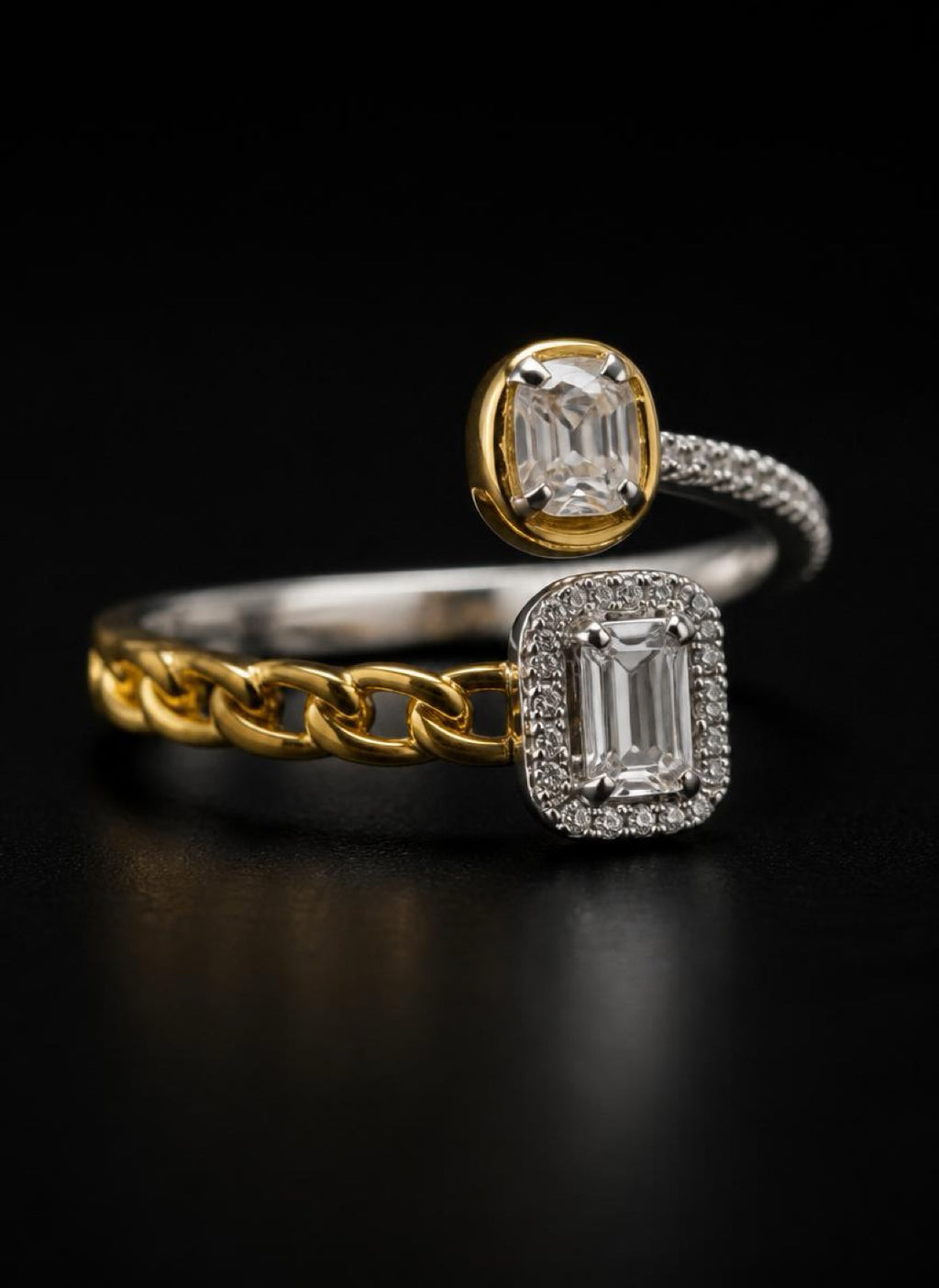 The Eclat ring detail view