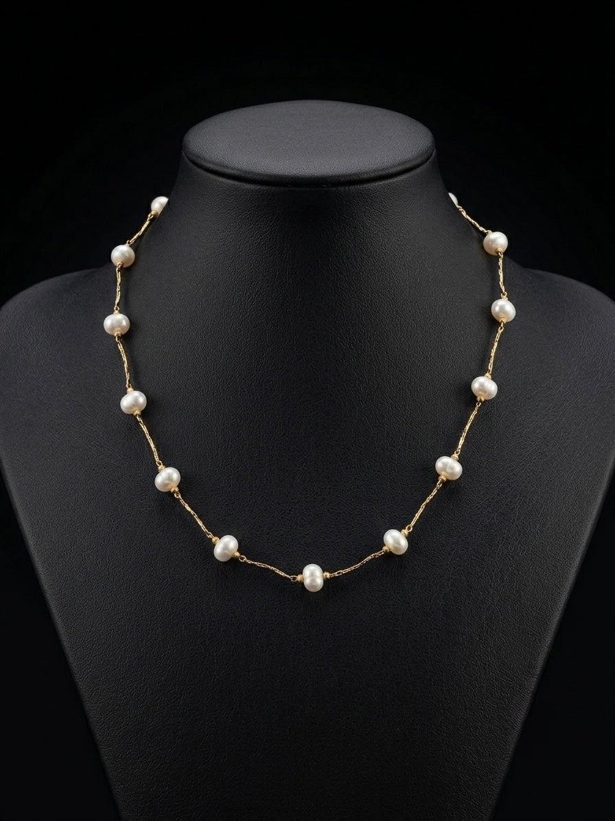 La Perle necklace by Oro and Plata