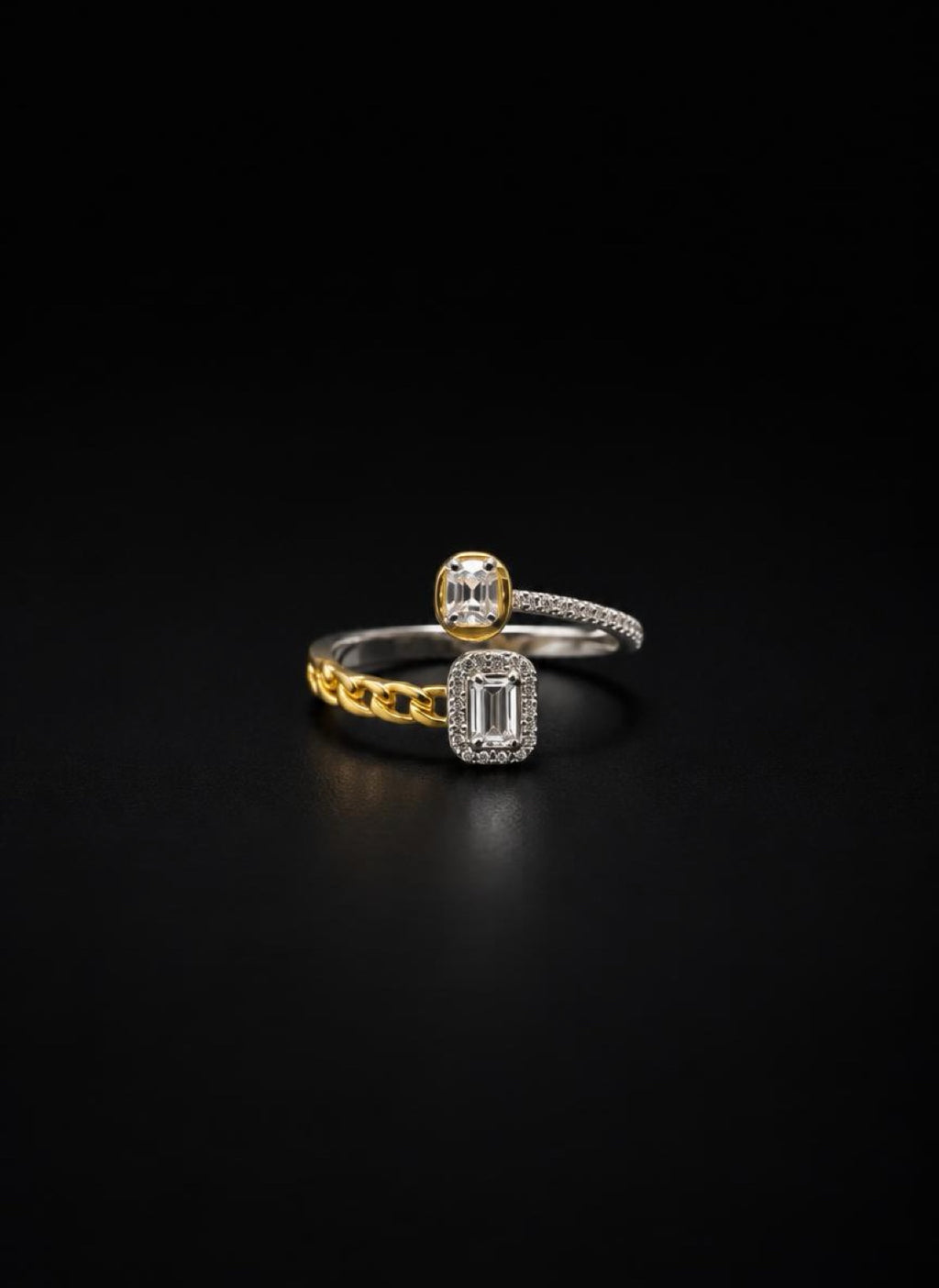 The Eclat ring by Oro and Plata