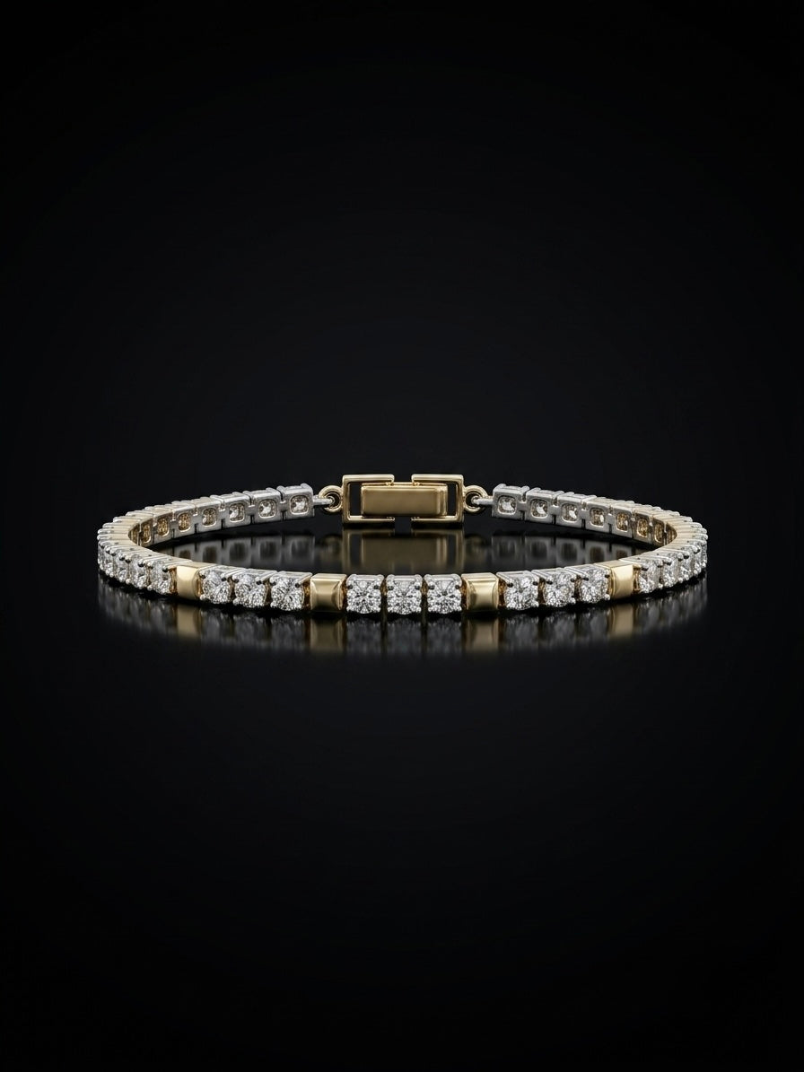 The Lumiere bracelet by Oro and Plata