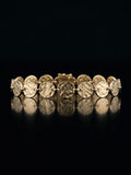 The Selene bracelet detail view