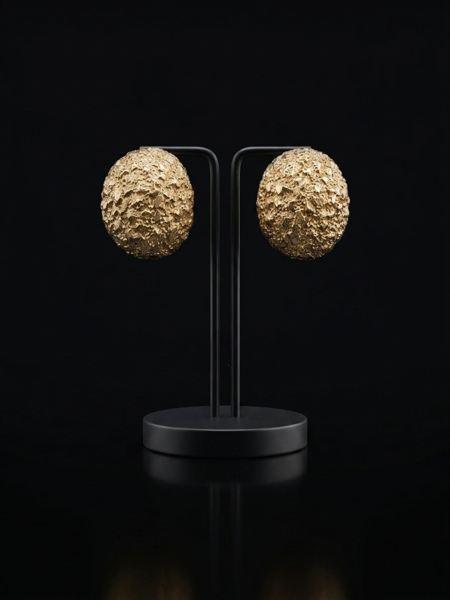 Lava earrings by Oro and Plata