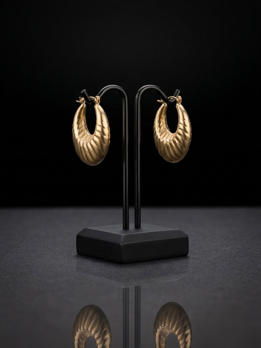 The Odyssey earrings detail view