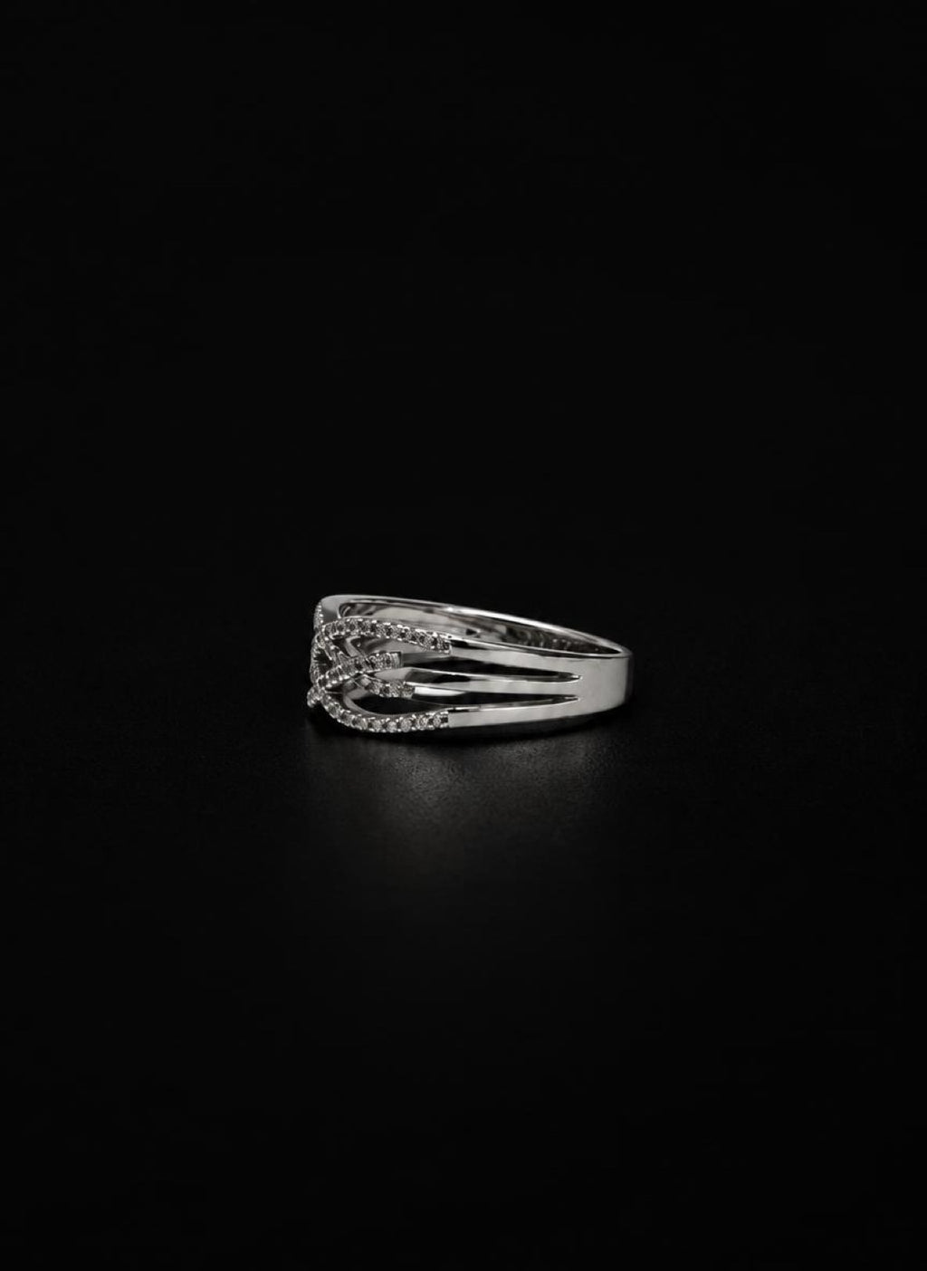 The Infinite Weave ring detail view
