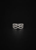 The Infinite Weave ring by Oro and Plata
