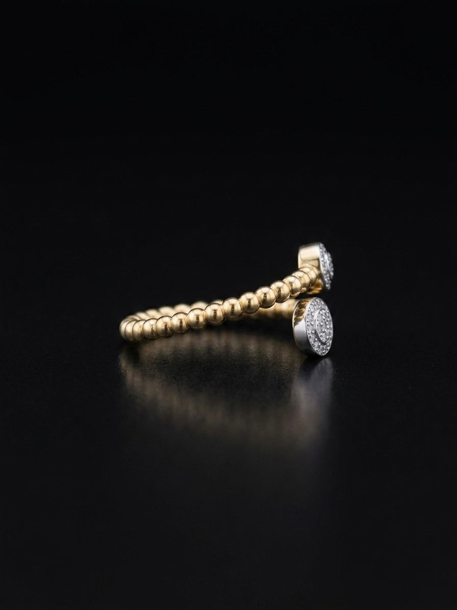 The Riverstone ring detail view