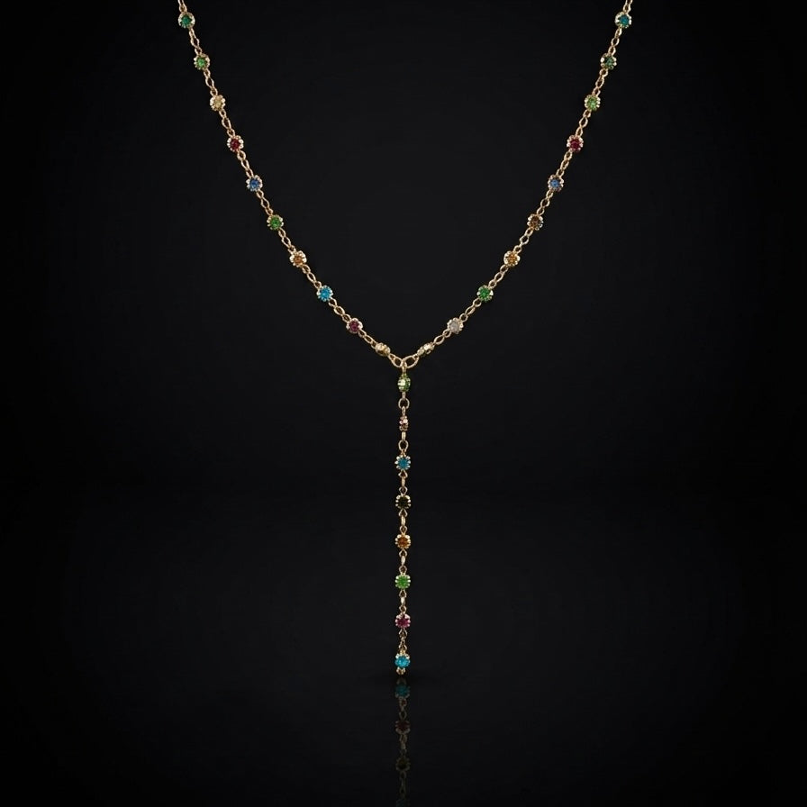 The Mosaic Drop Necklace