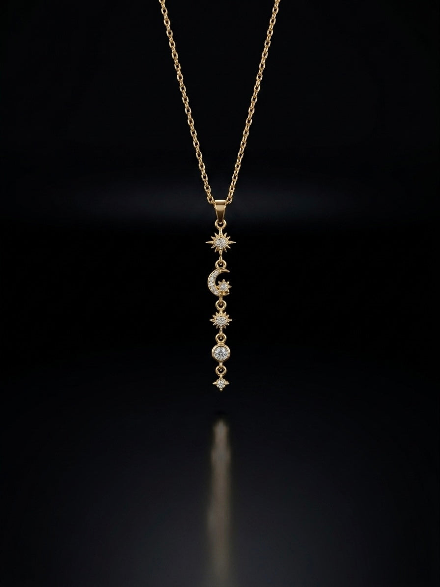 The Sol & Luna Drop Necklace