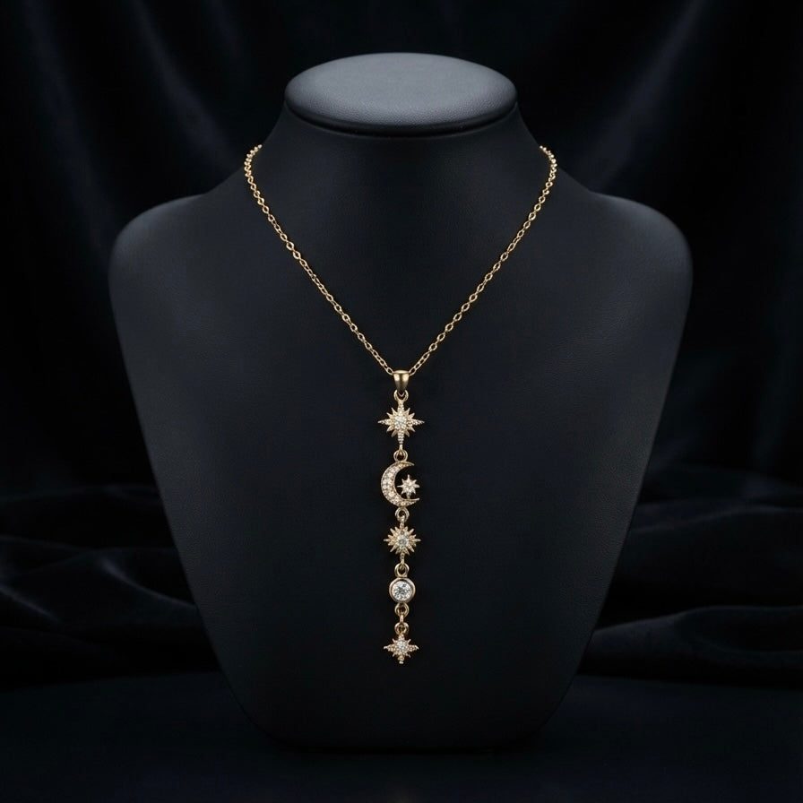 The Sol & Luna Drop Necklace