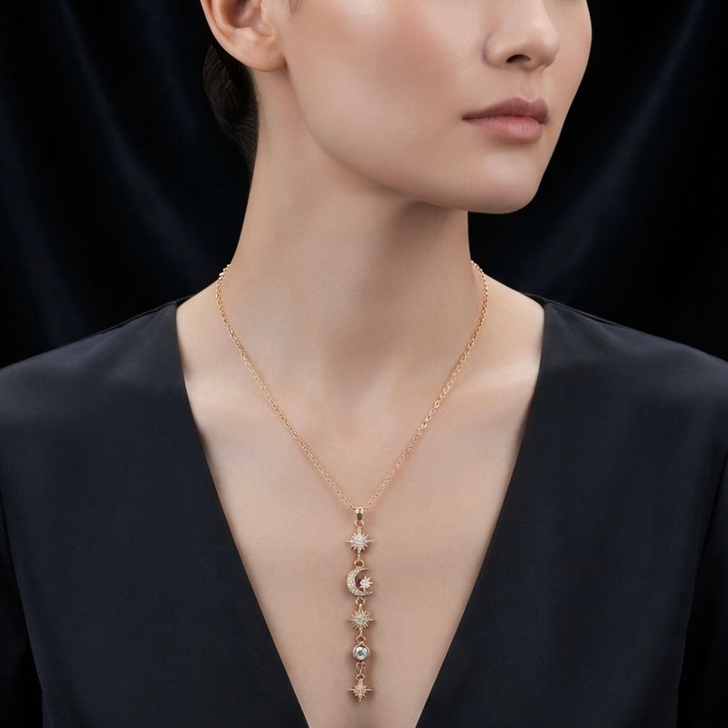 The Sol & Luna Drop Necklace