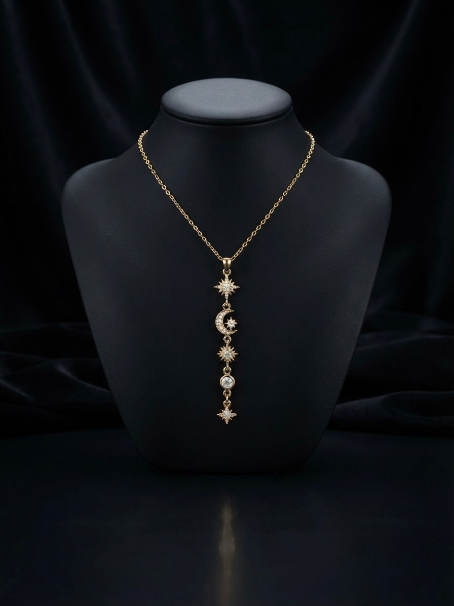 The Sol & Luna Drop Necklace